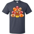 thumbnail image 3 of Inktastic Thanksgiving Cute Football Turkey T-Shirt, 3 of 5