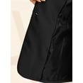 thumbnail image 5 of INSPIRE CHIC Women's Work Office Notched Lapel Long Sleeve Double Breasted Blazer, 5 of 5