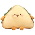 thumbnail image 4 of Nsxcdh Sensory Toys for Early Learning Sandwich Bread Soft Filled Baby Bread Cute Soft Dol Must-Have Item, 4 of 9
