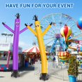 thumbnail image 5 of Tubo de baile inflable de repuesto para hombre, MOUNTO, 8 pies, morado, 5 of 5