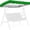 Green, variant on Protective Cover for Garden Swing Rainproof Outdoor Swing Replacement Shade Cloth Durable Shield for Patio Swing Seats and Frames