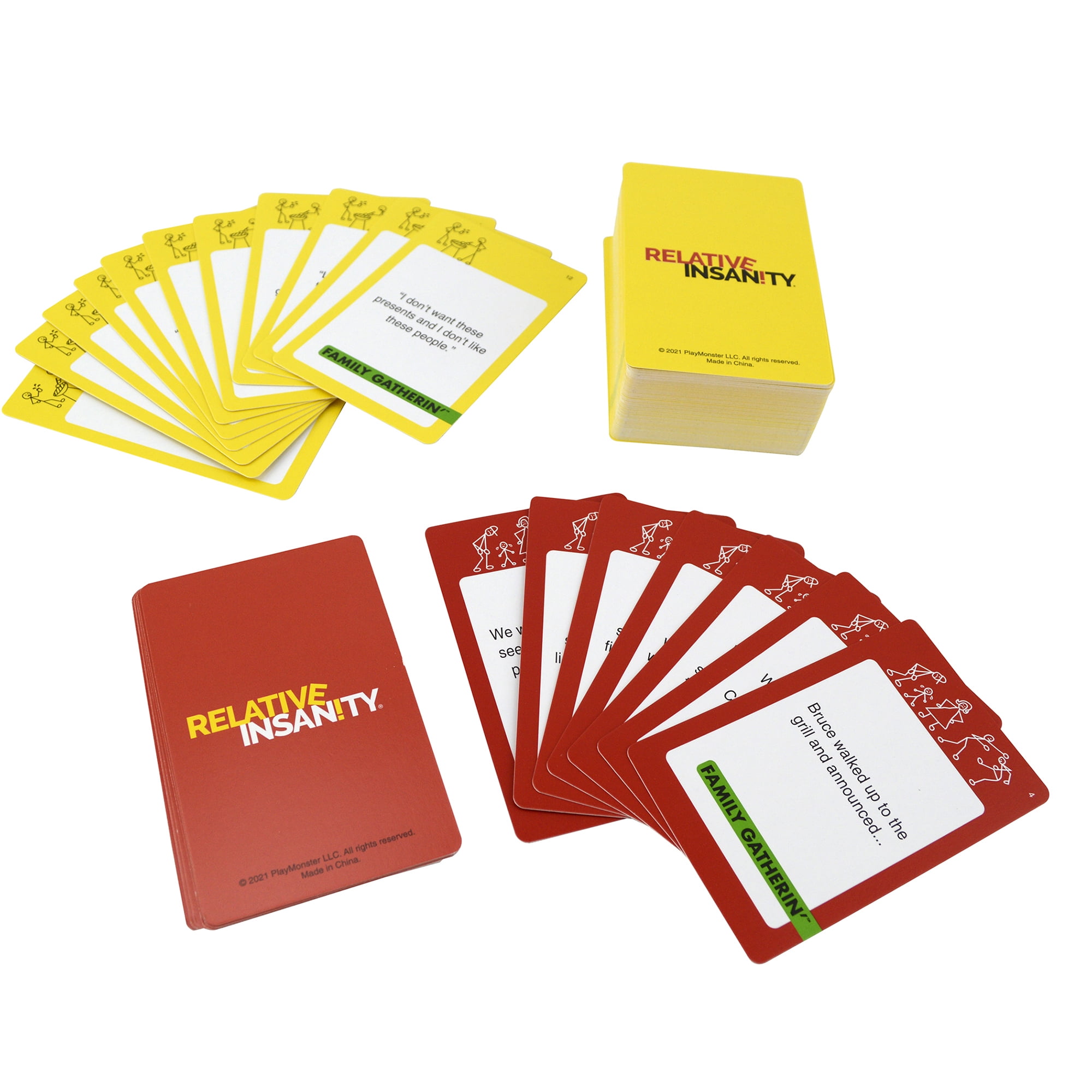 RELATIVE INSANITY FAMILY GATHERIN' PARTY GAME, CARD GAME