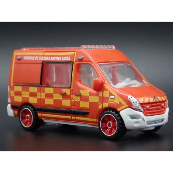 Open Box 2018-2025 RENAULT MASTER AMBULANCE EMT SPRINTER 1:64 MB SCALE DIECAST MODEL CAR