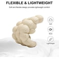 thumbnail image 4 of KAQ Massage Bubble Slides Flip Flops for Women Men, Golf Ball Bubble Cloud Thong Sandals, Funny Lychee Bubble Slippers, Beach Bedroom Shower Peanut Slides, 4 of 8