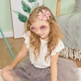 thumbnail image 6 of 3Pcs/set Cheer Bow Hairclips Retro Flower Sunglasses for Kids Printing Handmade Hairgripes Girls Headwear Glasses Accessories, 6 of 10
