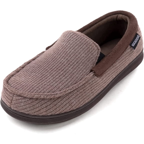 Ravelier Men's Liam Jersey Knit Moc Slipper