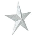 thumbnail image 5 of VHC Brands Patriotic Faceted Metal Star Galvanized Wall Hanging 12x12, Independence Day Decor, American Star Design, Distressed Appearance Metal Wall Hanging, Star Shape, Country, Metal Grey, 5 of 6