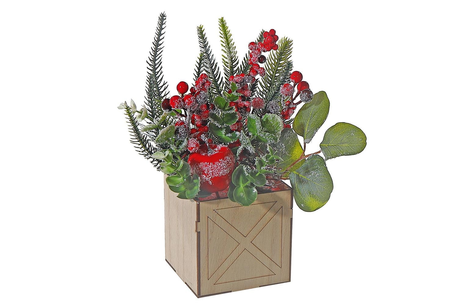 Frosted Berry Square Pot Small