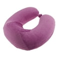 thumbnail image 4 of Almohada de viaje de espuma viscoelástica Sunnimix morado, 4 of 8