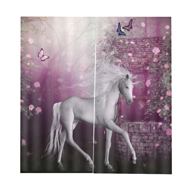 Conjunto De 2 Paneles Teen Animal Decor Window Blackout Cortina Sunnimix Cortina de poliéster