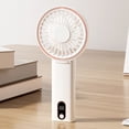 thumbnail image 4 of XGFHYJEH Hand Held Fan, Mini Fan Handheld, Hand Held Fan Rechargeable, Portable Folding Hand Held Cooling Fan, 4 of 7