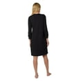 thumbnail image 6 of MeMoi Women's Modal-Blend Long-Sleeve Embroidered Slip Dress - Womens - Female, 6 of 6