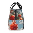 thumbnail image 2 of Lsque Tomato Field Bottle Pattern Lunch Bag Women/Men Insulated Lunch Box,Small Leakproof Cooler Food Lunch Containers Reusable High Capacity Lunch Tote Bags, 2 of 6