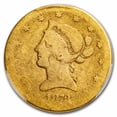 thumbnail image 2 of 1873-CC $10 Liberty Gold Eagle Fair-2 PCGS (Low Ball Registry), 2 of 3