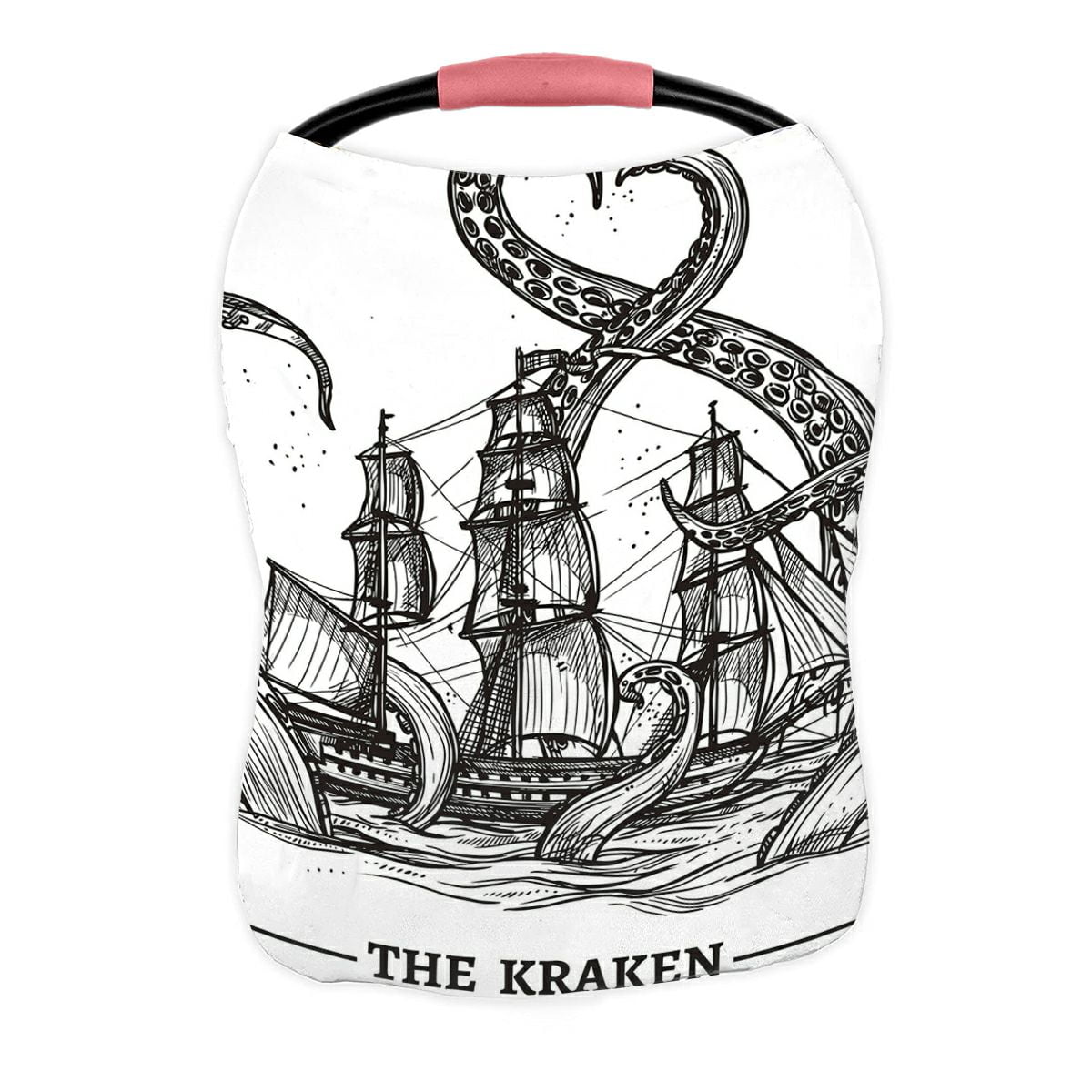 ABPHQTO Ship Octopus Nursing Cover Baby Breastfeeding Infant Feeding Cover Baby Car Seat Cover Infant Stroller Cover Carseat Canopy Breathable