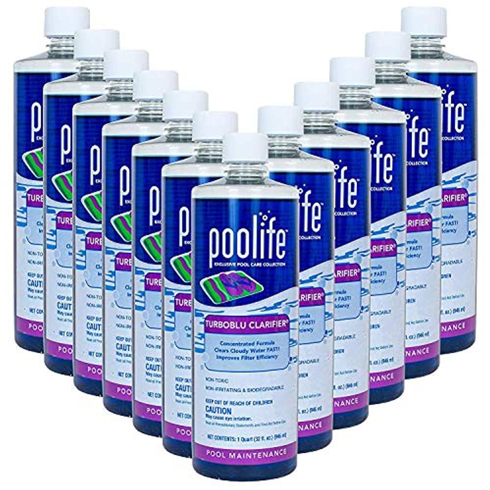POOLIFE TurboBlu Clarifier 1 qt 12 Pack