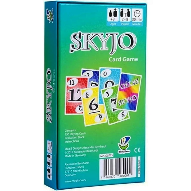 Skyjo Card Game Multiplayer Entertainment