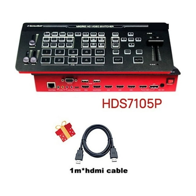 HDS7105 HDS7305 HDS8102 Swticher Vidéo MD1010-MD1011 Super Mini Switcher 4 Switcher Vidéo