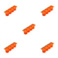 thumbnail image 2 of Moyic Herramientas para cubitos de hielo de 4 agujeros, bandeja para moldes, herramienta múltiple de silicona fácil, fabricante práctico, Type2 NO2, 2 of 6
