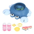 thumbnail image 1 of Máquina De Burbujas De Música, Máquina De Burbujas De Regalo Con Ventilador Eléctrico De Cangrejo Lindo De Burbujas Rápidas Para Niños Pequeños Mayores De 3 Años Para, 1 of 8