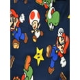 thumbnail image 3 of Nintendo Mens Super Mario Luigi Yoshi Toad Performance Fabric Lounge Pants (Small), 3 of 3