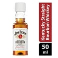 thumbnail image 4 of Jim Beam White Label Straight Bourbon, 50 ml PET Bottles, 40% ABV, 4 of 5