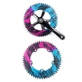 thumbnail image 4 of Plato de Bicicleta Baoblaze de Cadena Redondo de Aluminio 54/56 Dientes Azul 54T, 4 of 8