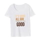 thumbnail image 4 of Camiseta de mujer Trajes de verano Ropa Casual Camiseta de cuello redondo simple para ir de compras S, 4 of 7