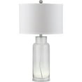 thumbnail image 4 of SAFAVIEH 29 in. H Sea Glass Bottle Table Lamp, Clear, Set of 2, 4 of 7