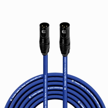 Coluber Cable 3-Pin Male Balanced XLR Cable-Professional Microphone Cable