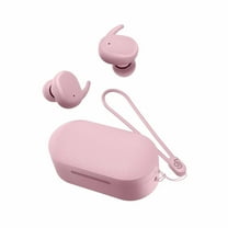 Wireless Earbuds Bluetooth Headphones 80hrs Playback Ear Buds Power Display with Noise Canceling Mic Headsets for Sports/Workout/Running(Pink)