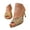 Gold, variant on Women Glitter Pointed Toe Slide Sandals Slip On 2.75 Inch Stiletto Heel Evening Party Dress Slippers
