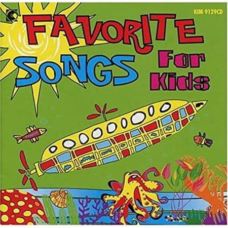 Kimbo Educational Favorite Songs for Kids Song CD for PK to 3rd Grade