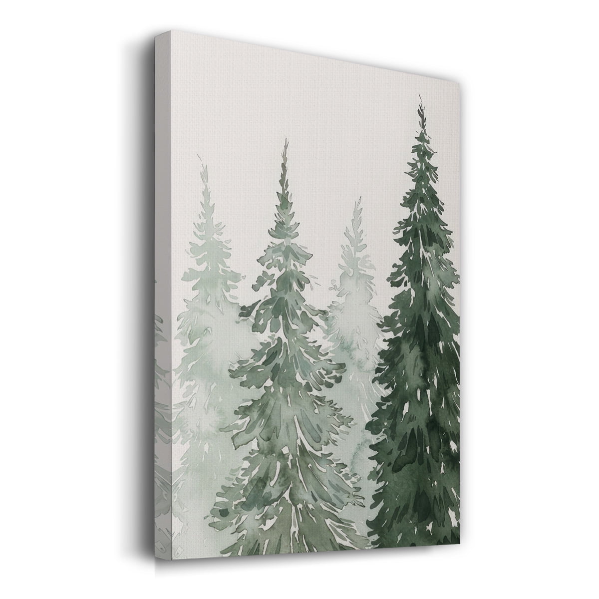 Winter Washed Coppice I- Gallery Wrapped Canvas