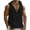 Black, variant on Hooded Tops For Men Summer Sleeveless Button Detail Casual Solid Classic Weekend Getaway Cruise Beach Wear Boutique Inspired Coastal Vacation Brunch