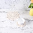 thumbnail image 3 of OUNONA 10 Pcs Crochet Coasters Flower Cotton Anti Slip Retro Style Table Protection, 3 of 4