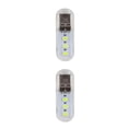 thumbnail image 1 of Tholdsy Luz nocturna 3 LED 3-5V 500mA 200LM 3000K/7000K Casa Computadoras portátiles Banco de energía Adaptador de carga Lámpara de Blanco 2piezas, 1 of 6