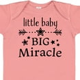 thumbnail image 4 of Inktastic Little Baby, Big Miracle Boys or Girls Baby Bodysuit, 4 of 5