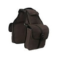 thumbnail image 1 of Tough-1 Canvas Saddle Bag for Horses - Brown, 1 of 3