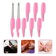 thumbnail image 4 of BRIGHTFUFU 8pcs Fila de clavo plegable de metal de metal Búfer de clavos de clavo lateral doble Archivos de manicura, 4 of 8