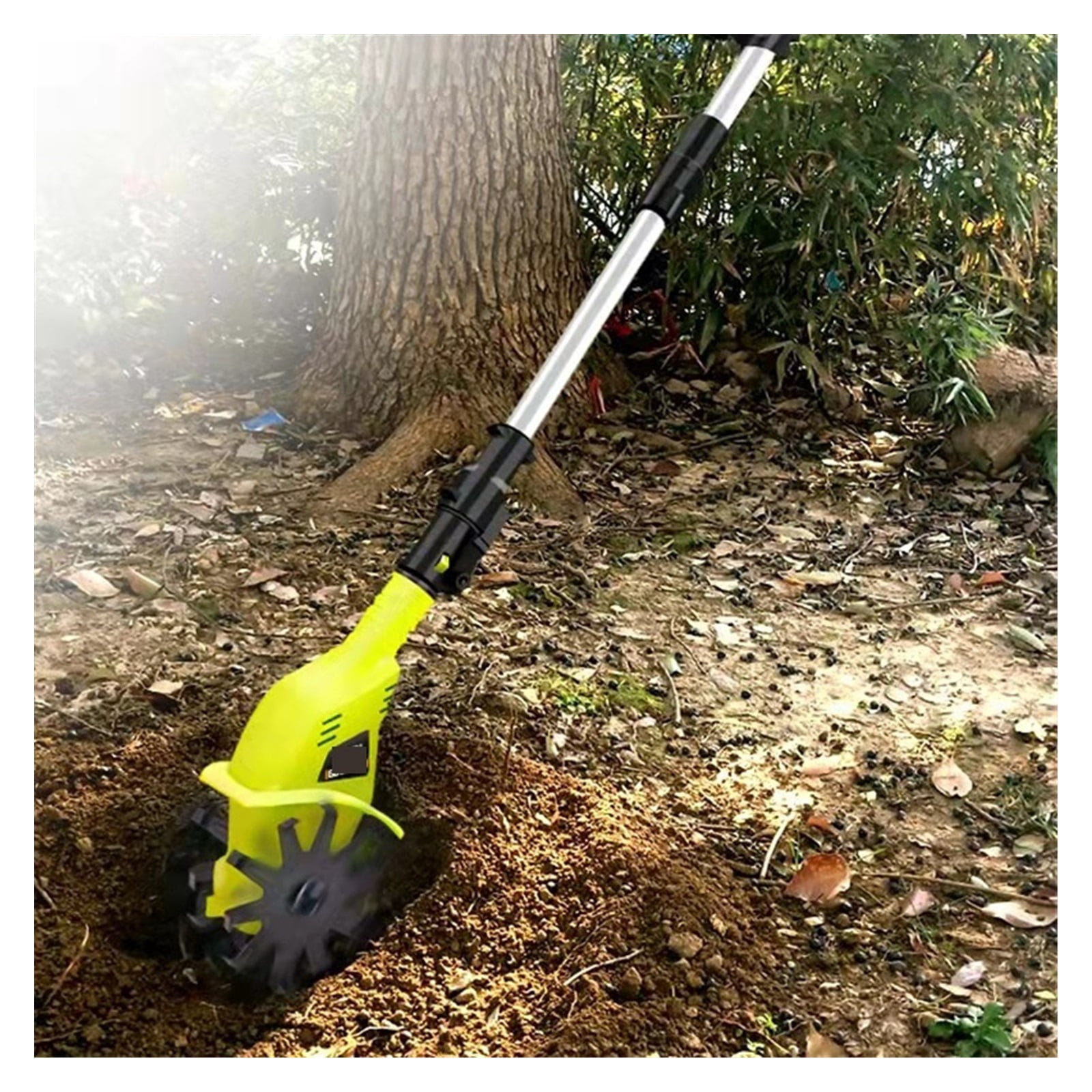 Handheld Wireless Lithium Battery Micro-tiller 20V Scarifier Agricultural Tiller Small Household Electric Hoe Rotary Tiller