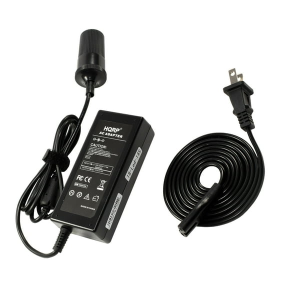 HQRP AC Adapter 110V to 12V 5Amp Converter for P-75 Koolatron Kool Kaddy 36 Quart Cooler/Warmer