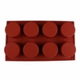 thumbnail image 1 of Molde De Silicona De 8 Cavidades Para Hacer Pasteles Ovalados Caseros, Molde Para Chocolate, Jabón Y Pasteles Diy, 1 of 4