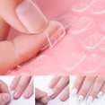 thumbnail image 2 of 120Pcs Clear Double Sided Fake Art Nails Adhesive Tapes Sticker Faux Fingernails, 2 of 7