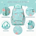 thumbnail image 5 of Laptop School Bag Backpack，Fashion Lightweight Travel Shoulder Bookbags，Primary School Season Gift 3 PCS, 5 of 5