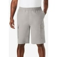 thumbnail image 4 of KingSize Men's Big & Tall Full Elastic Waist Gauze Cargo Shorts, 4 of 5