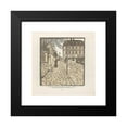 thumbnail image 2 of Carl Moll 15x16 Black Modern Framed Museum Art Print Titled - Ver Sacrum 1903 15 267 Theodors Residential Building by Korner in Dobling, 2 of 5