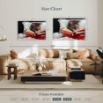 thumbnail image 4 of Elephant Stock Late Night Thriller Wall Art - Horizontal Canvas Wall Art - Living Room Wall Decor - Humor Canvas - Red And White Decor By Lucia Heffernan - 45" x 30", 4 of 8
