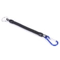 thumbnail image 1 of Boating 5Pcs Fishing Elastic Lanyards Boating Ropes Retention String With Camping Carabiner 3 Colors, 1 of 5