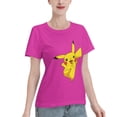 thumbnail image 2 of Women's Basic Short Sleeve T-Shirt Pikachu, 2 of 6